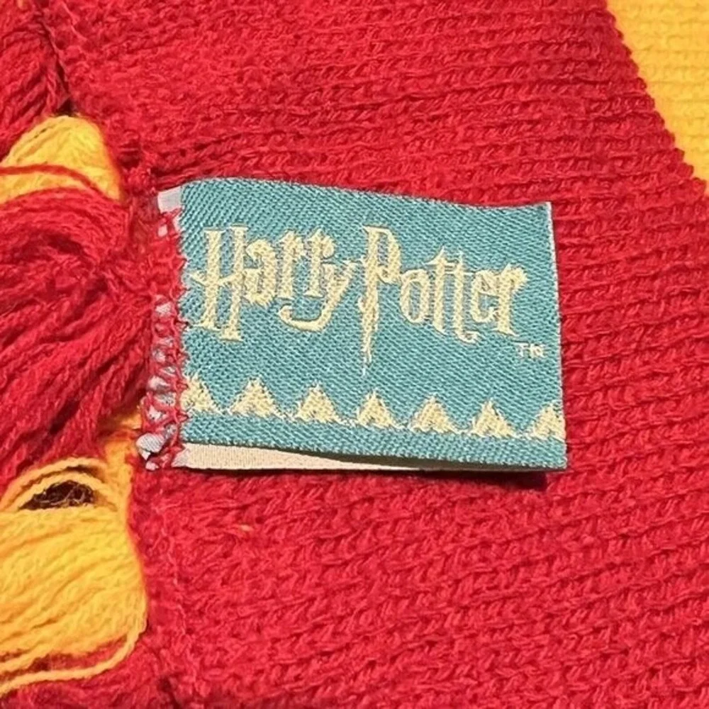 Harry Potter Scarf Hogwarts Yellow Red Striped‎ Costume Draco Fandom